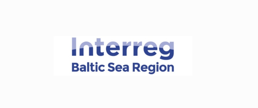 Logo, jossa lukee Interreg Baltic Sea Region.